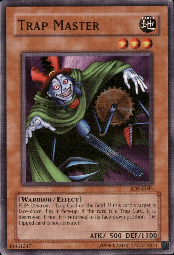 Trap Master SDK-E041 Yu-Gi-Oh Limited Edition Rare Card