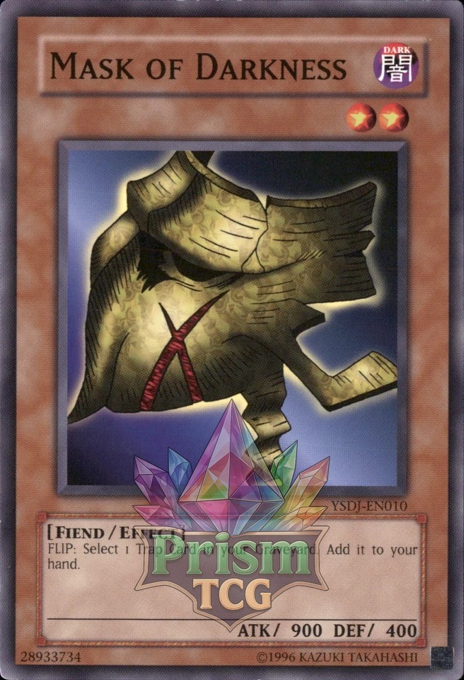 Mask of Darkness YSDJ-EN010 Yugioh