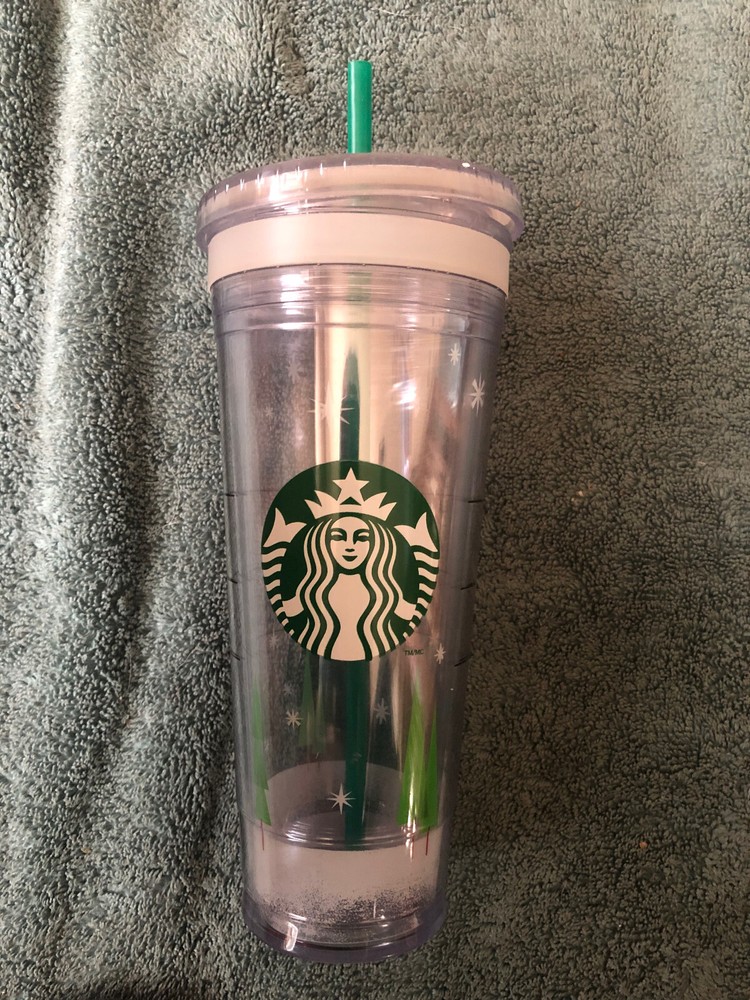 Starbucks - 2011 - Holiday Winter Snowman - Tumbler - 24 oz