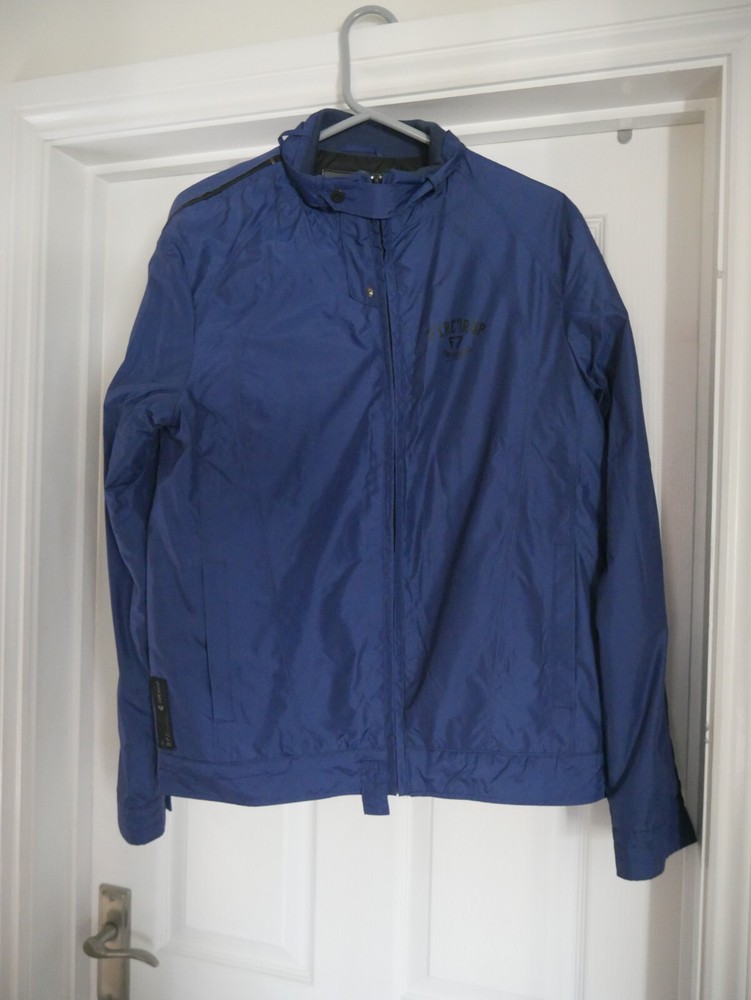 Mens Blue Firetrap Jacket Warm Coat Size M Mans Designer Casual Coat