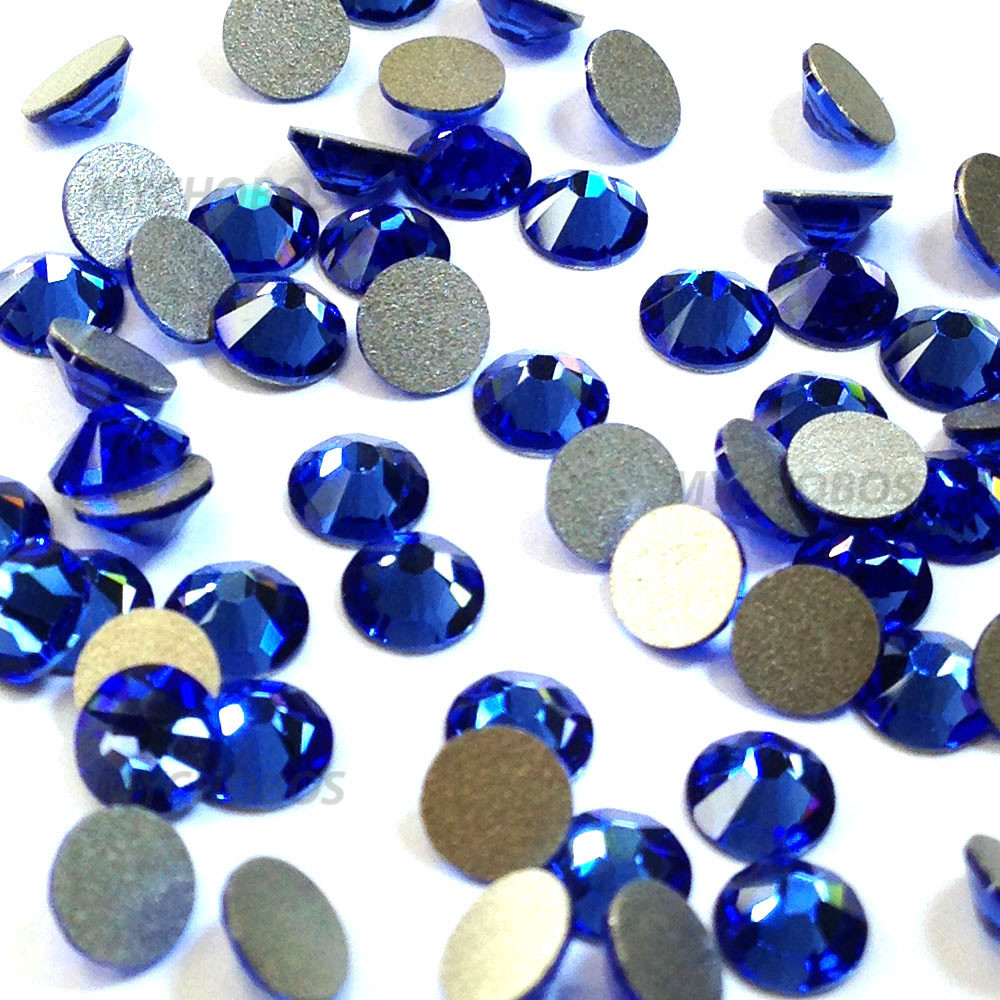 1440 Swarovski 2058 5SS Flatback Rhinestones 1.8mm Sapphire Blue SS5 206