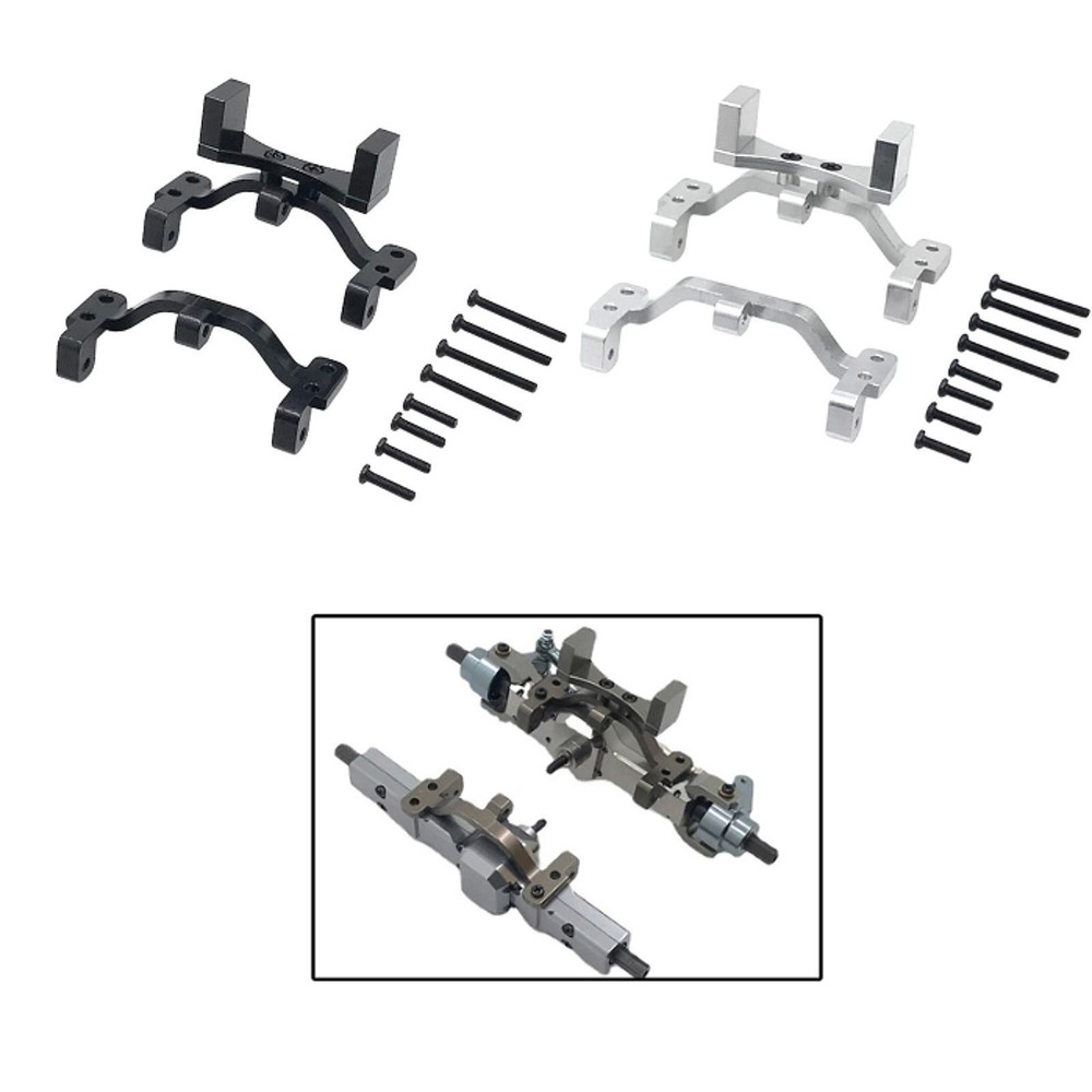 Upgrade Pull Rod Servo Mount Set Fixed Mount for 1:16 Scale RC Car