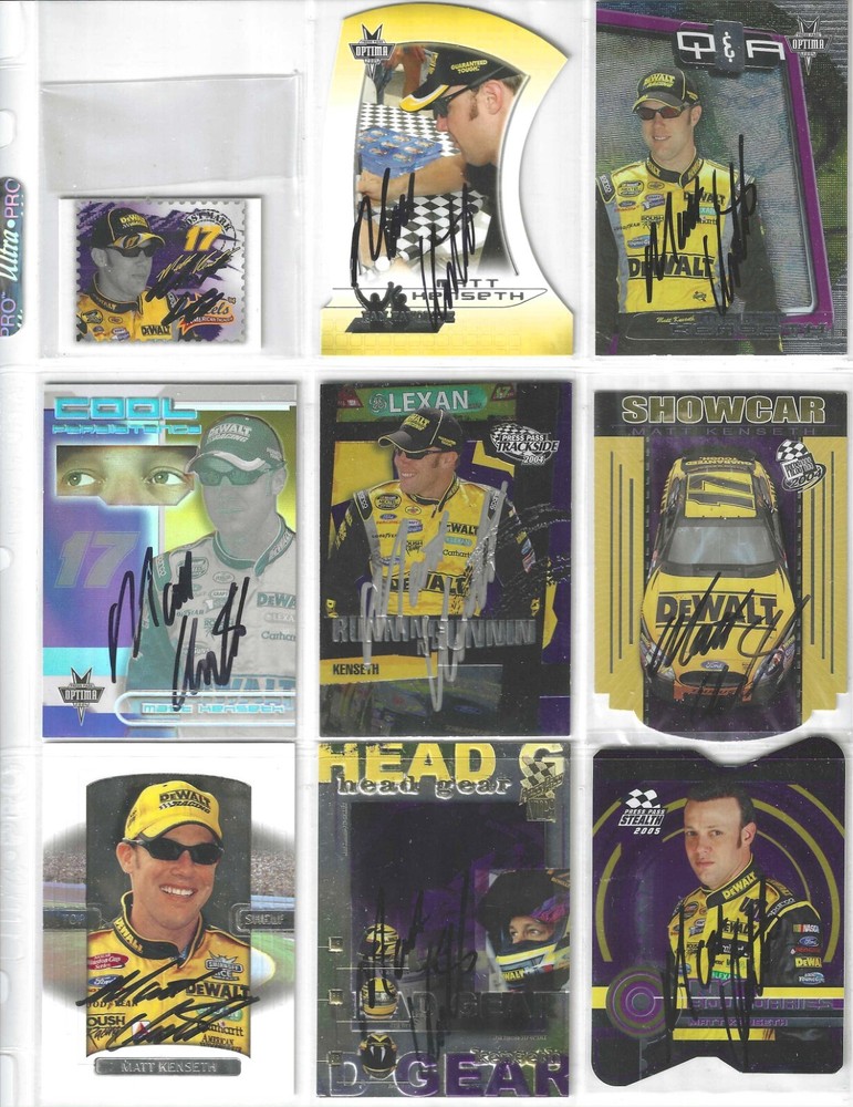 2004 VIP HEAD GEAR-Auto NOT from/pack-#HG 6 Matt Kenseth-ONE CARD ONLY!