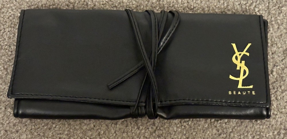 YSL Beauty Vip Gift Cosmetic Makeup Bag Brush Pouch