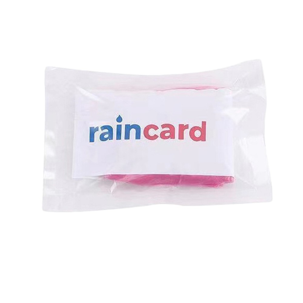 1-20pcs Waterproof Rain Gear for Women and Man With Hooded (Random Color)