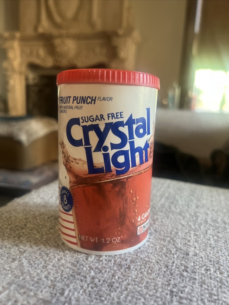 Vintage Sugar Free Crystal Light 80’s