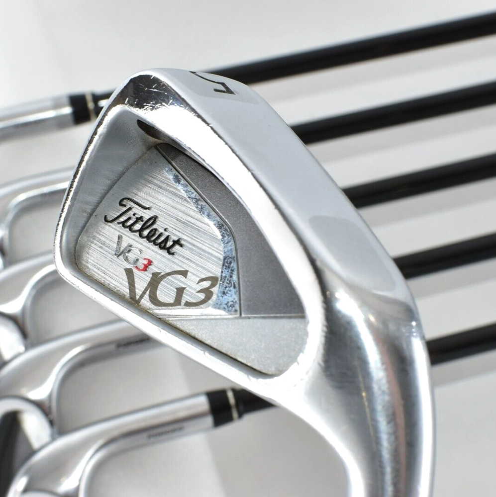 6p Titleist VG3 5-6-7-8-9-PW RH Golf Club Iron Set Fujikura Stiff i60 Shaft