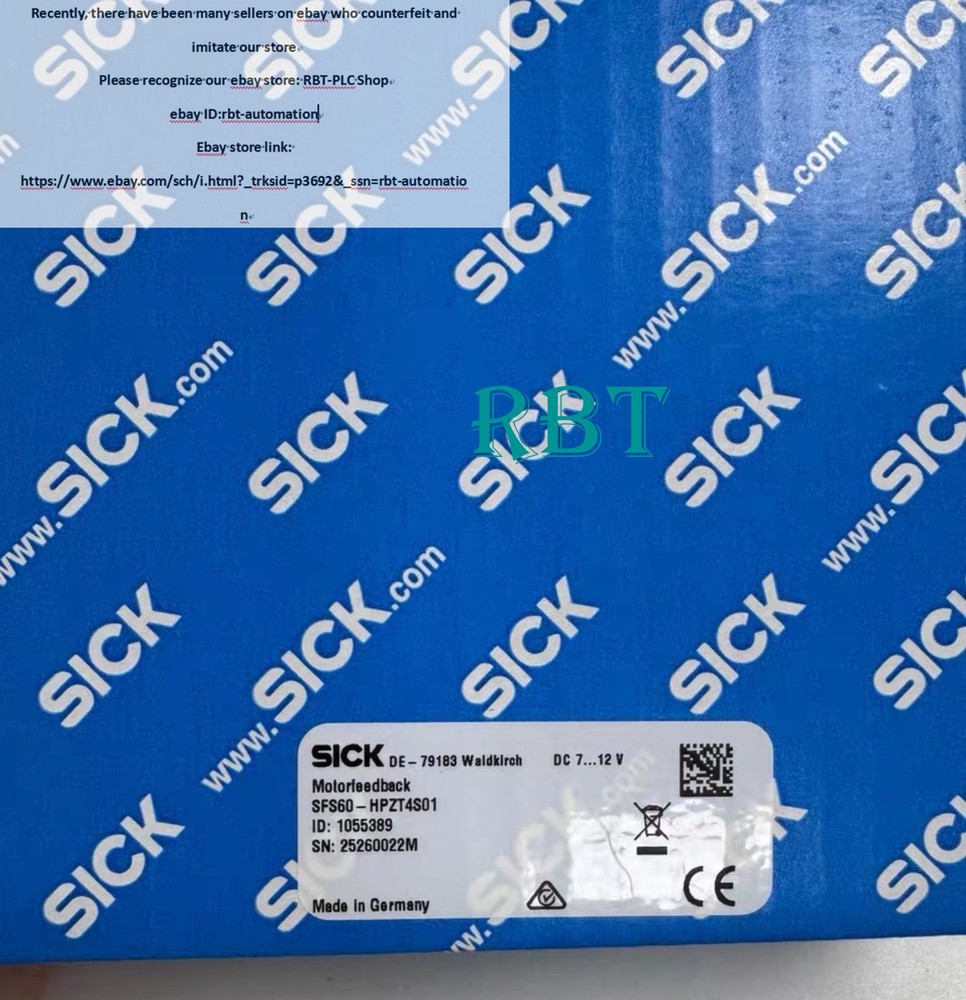 SICK SFS60-HPZT4S01 1055389 Encoder brand new