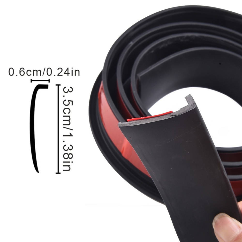 Easy Installation Car Leaf Board Wheel Eyebrow Protect Trim Keep Vehicle Clean