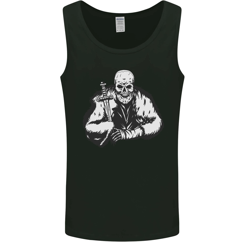 Viking Skull Thor Valhalla Graphic Mens Muscle Tank Top  
