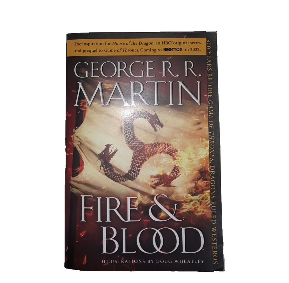 Fire and Blood Game of Thrones Book Series by George R R Martin