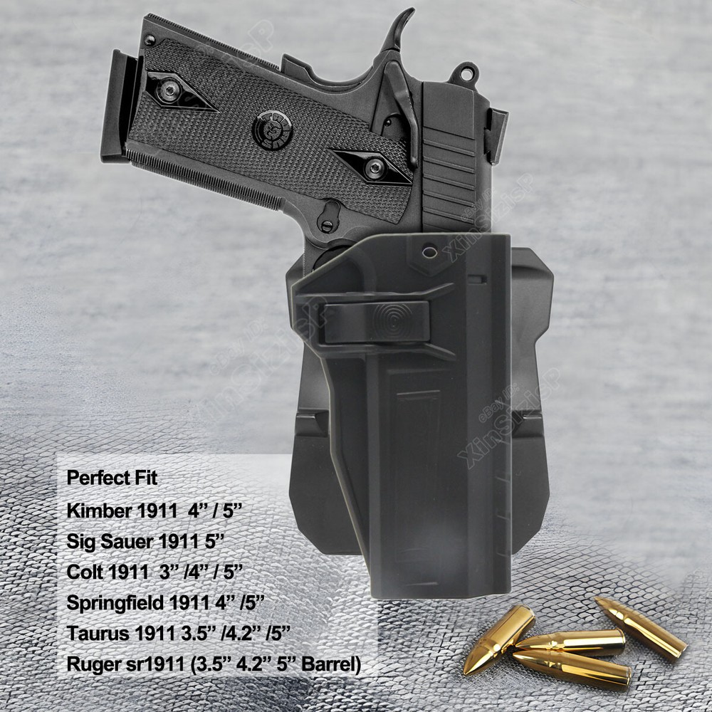 1911 Holster Fit Colt 1911 Taurus 1911 Colt 1911 Dan Wesson Specialist 1911 OWB