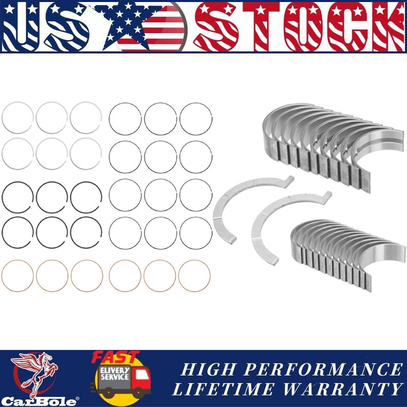 Jaguar Land Rover 3.0L V6 Engine Re-Ring Kit with Bearings & Piston Rings 2013-2021
