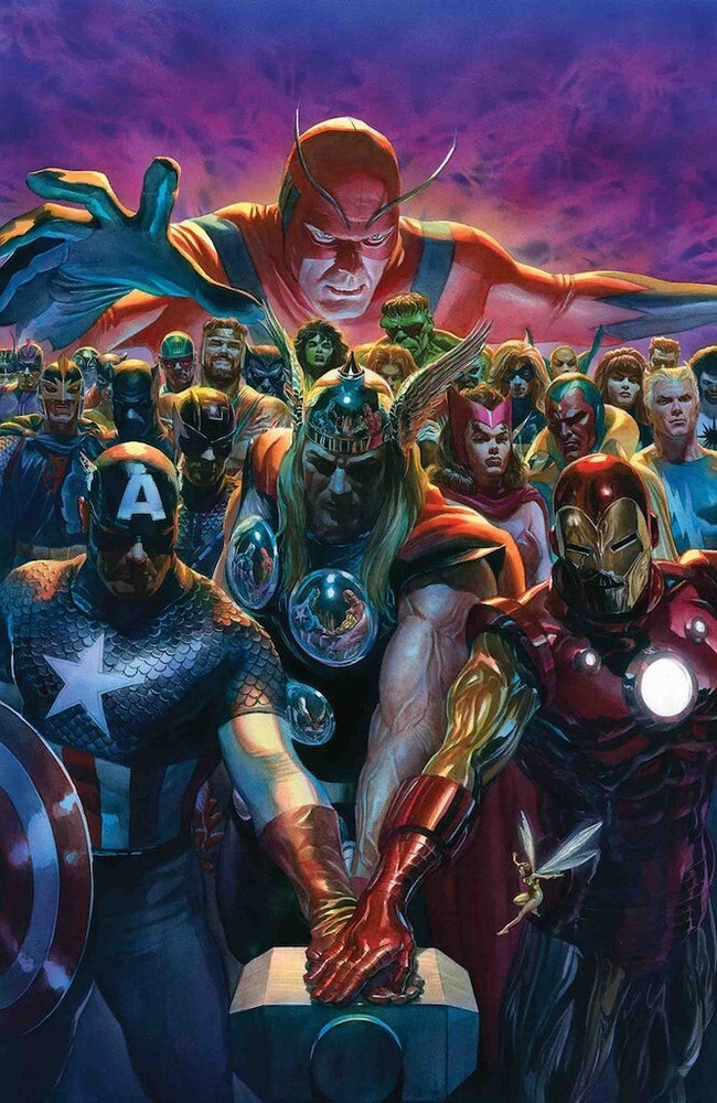 Alex Ross SIGNED Avengers 700 Marvel Litho Print Ltd Ed of 25 AP