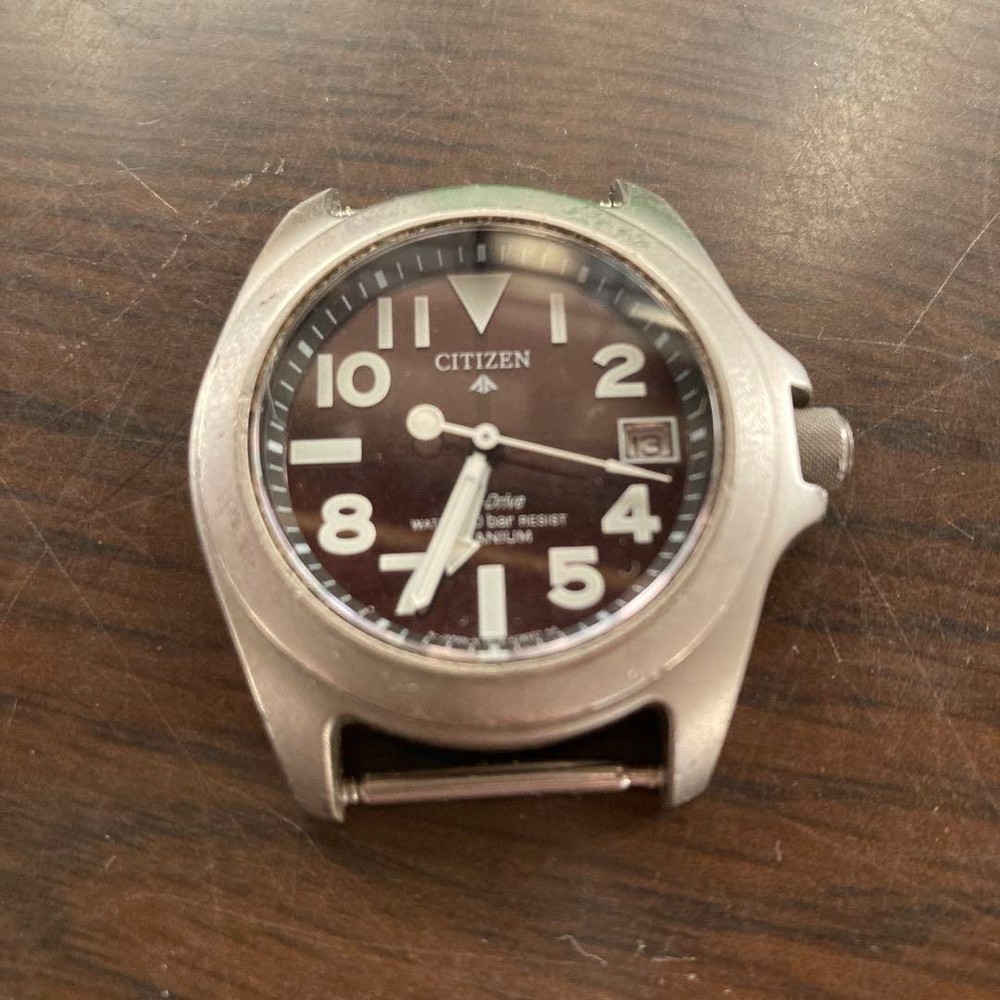 Citizen Promaster 7878-H16714 34mm Titanium Eco-Drive Quartz Men’s Watch