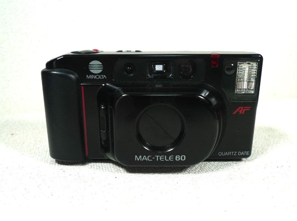 Minolta MAC-TELE 60 Compact Film Camera Used Tested From Japan