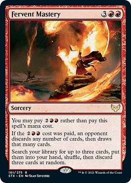 Fervent Mastery Strixhaven: School of Mages Regular
