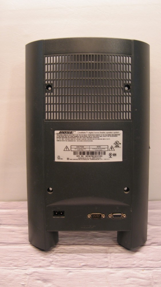 Bose Cinemate Digital Home Speaker Rear Subwoofer Panel