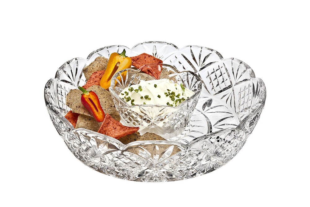 Dublin Chip and Dip Server Platter Dish