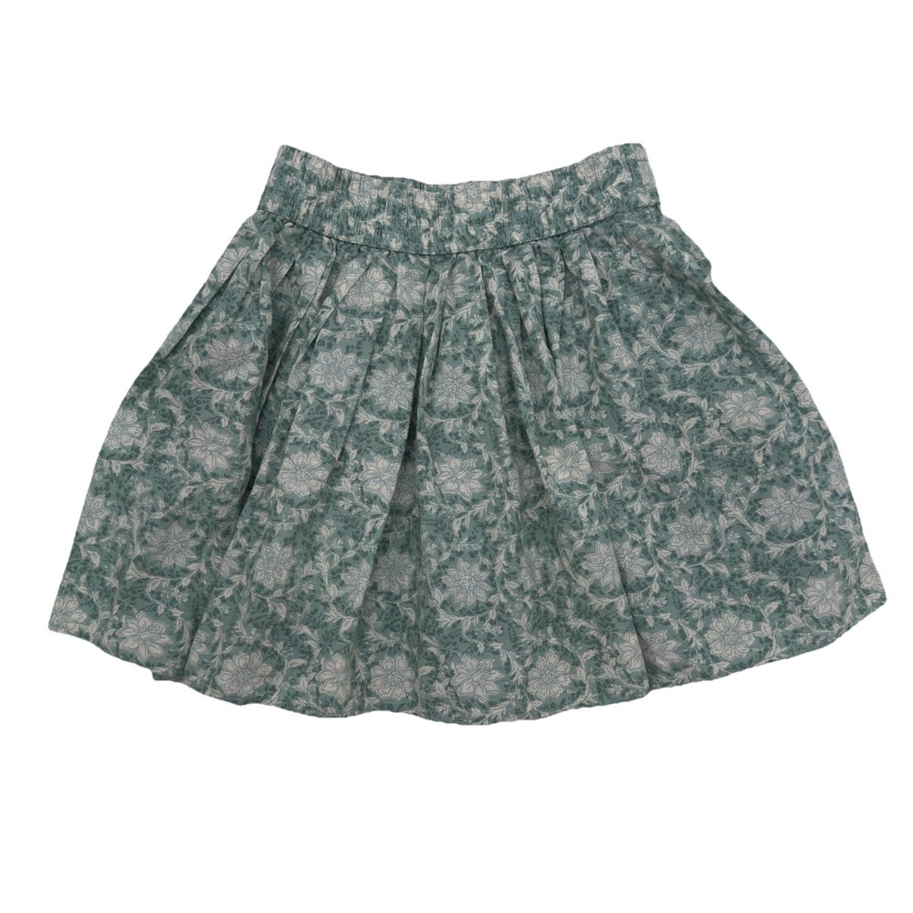 American Eagle Floral Print Mini Skirt Women’s Size XS Linen Blend Lined NEW