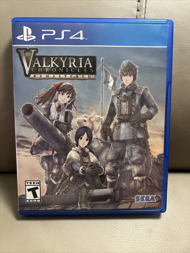 VALKYRIA CHRONICLES REMASTERED (Sony PlayStation 4) COMPLETE Tactics RPG PS4 CIB