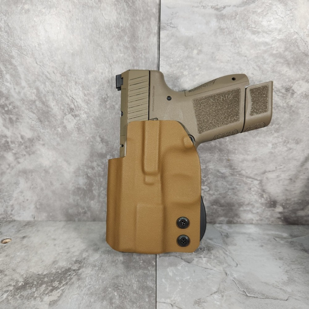 Coyote Brown Paddle Holster - Select Your Model for Perfect Fit