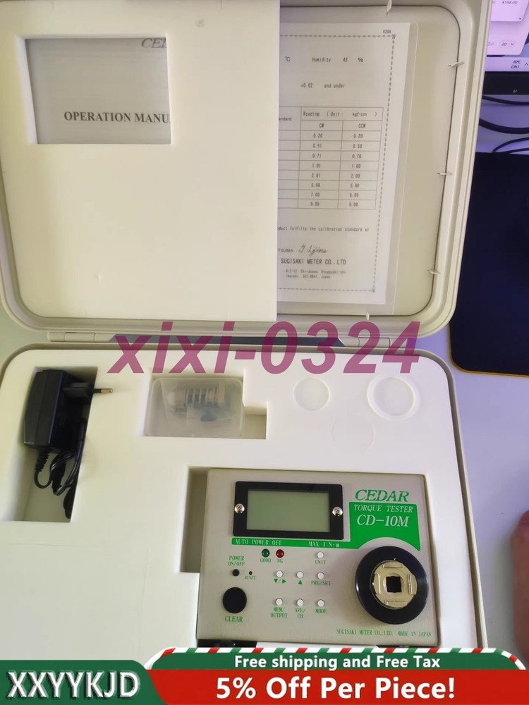 1 PCS NEW CEDAR CD-10M Torque Tester DHL/UPS shipping