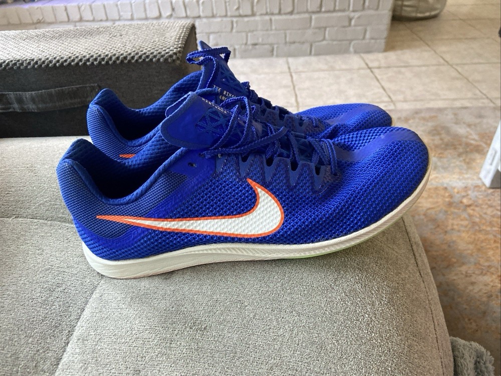 Nike Zoom Rival Track & Field Distance Spikes Racer Blue DC8725-401 Men's Size 8