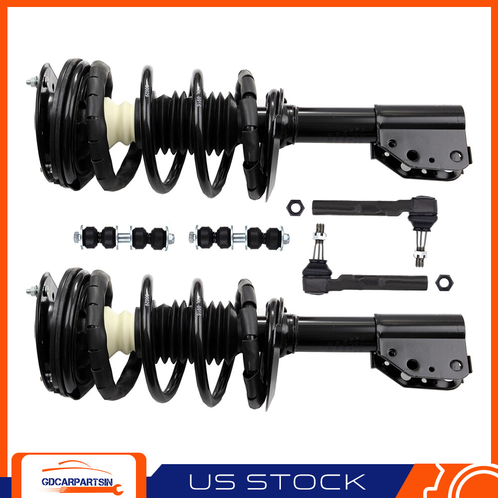 Chevrolet Oldsmobile Pontiac Front Suspension Kit - Struts, Tie Rods, Sway Bar Links