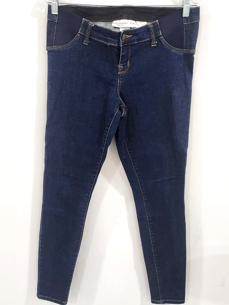Liz Lange Maternity Jeggings, Blue Denim, Size Small
