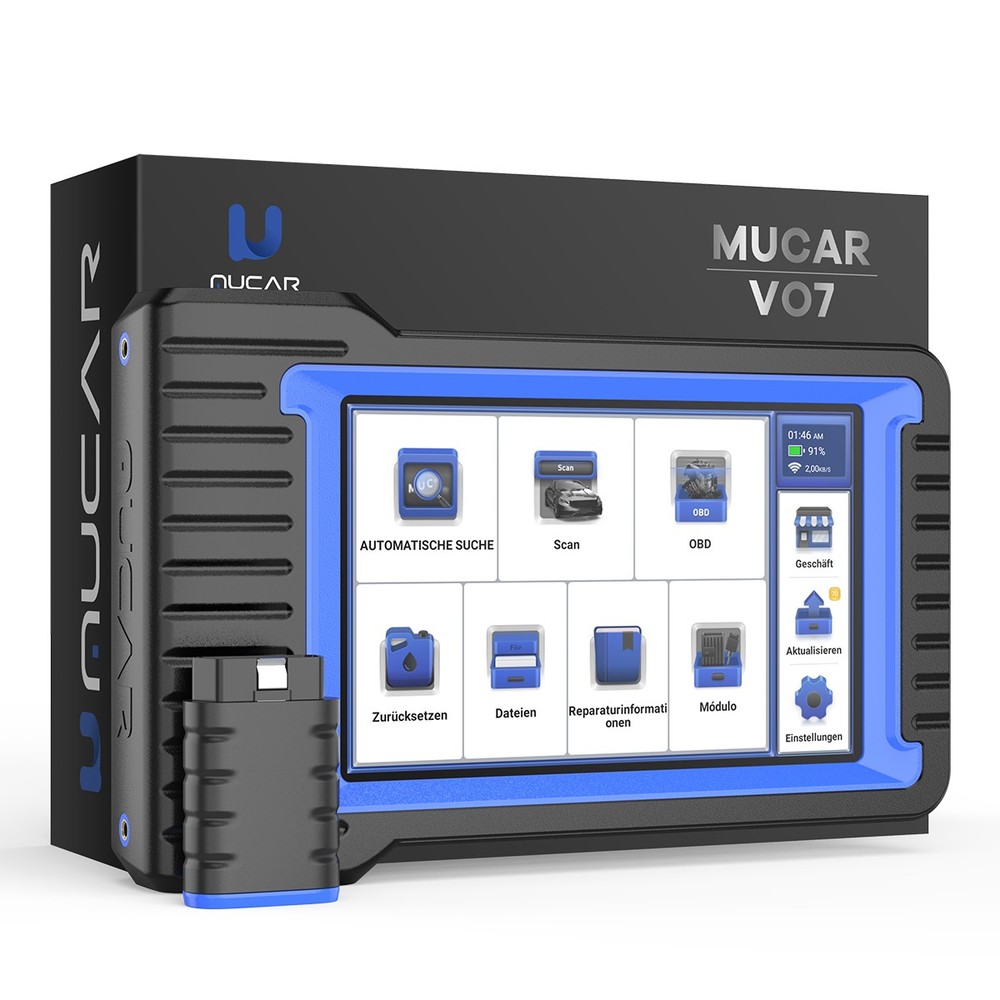 MUCAR VO7 OBD2 Car Diagnostic Tool Auto Scanner 28 Service Lifetime Free Update