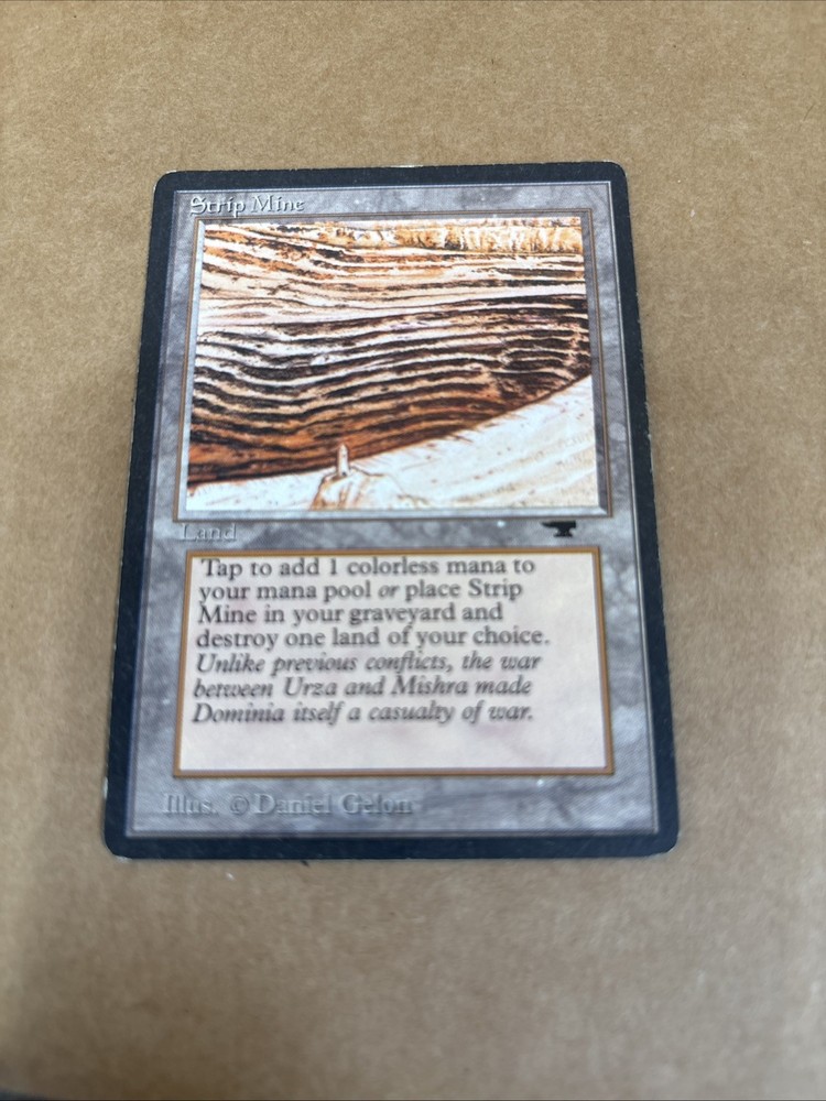Strip Mine X1 Mtg Antiquities Nm/Lp Tower