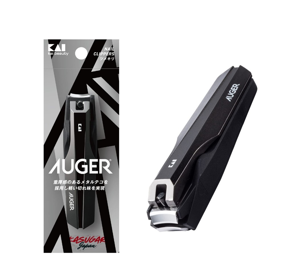 new Kai AUGER Men's Nail Clipper M Standard – Stainless Steel Japan Made