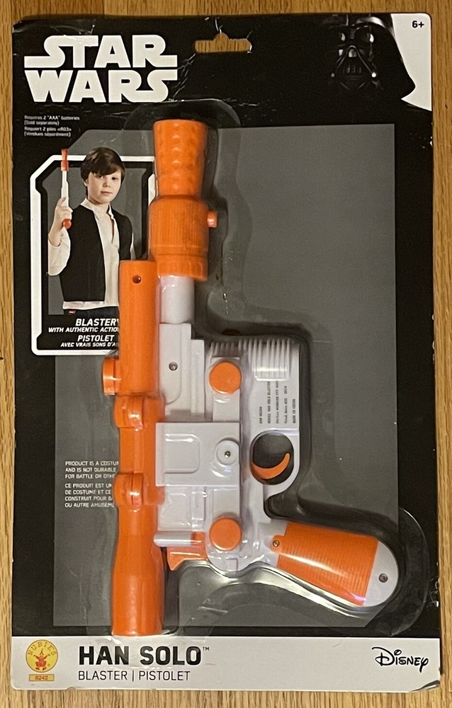Star Wars/Disney Han Solo Blaster 2018 NEW sealed!
