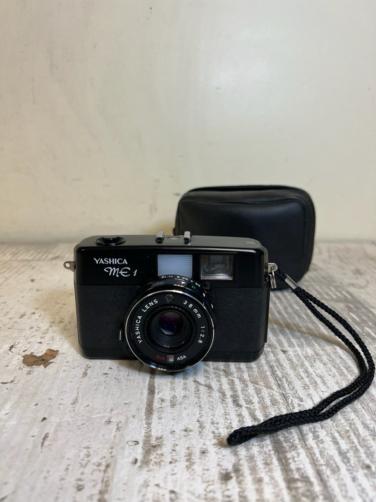 Yashica ME-1 Compact 35mm Film Camera with 38mm f2.8 Lens  TESTED