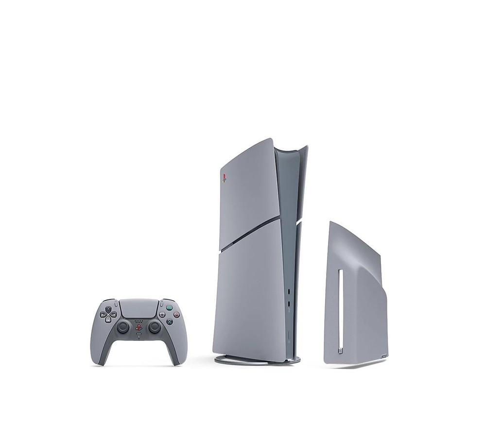 PRESALE PlayStation 30th Limited Edition PS5 Slim Console Bundle w/ Disc Drive!-image