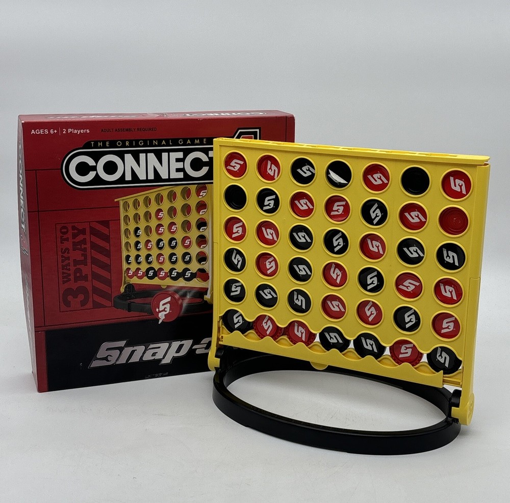 Snap On Tools Connect 4 Limited Edition Game Playable Incomplete Made In USA