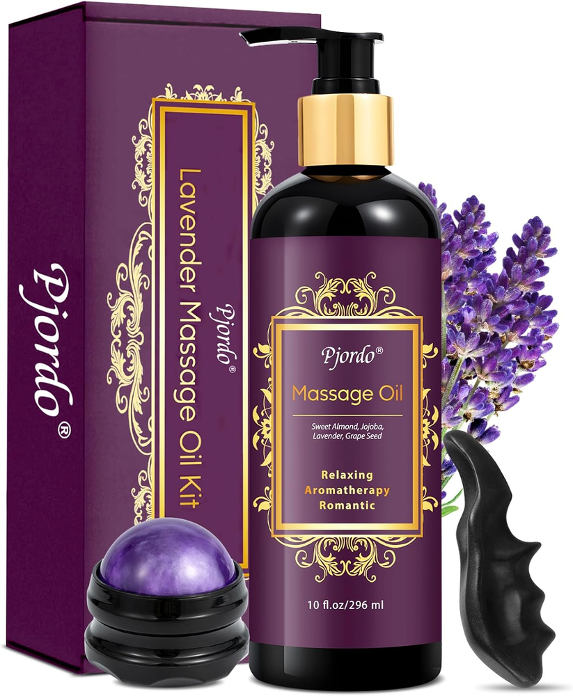 Lavender Aromatherapy Massage Oil for Wife - Perfect Mothers Day Spa Gift-image