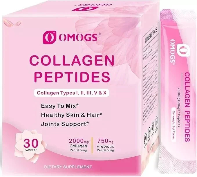 Hydrolyzed Collagen Powder for Strong Bones Joints Hair Skin and Nails