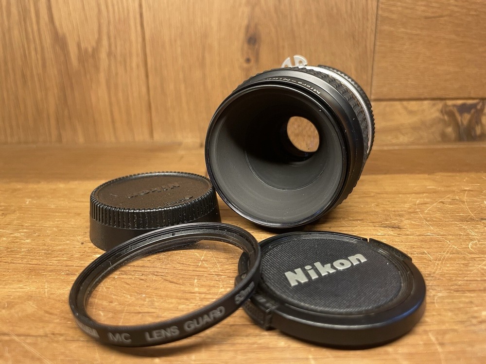 *Mint* Nikon Ai-s Micro Nikkor 55mm F/2.8 Macro MF Lens From Japan #R11-7