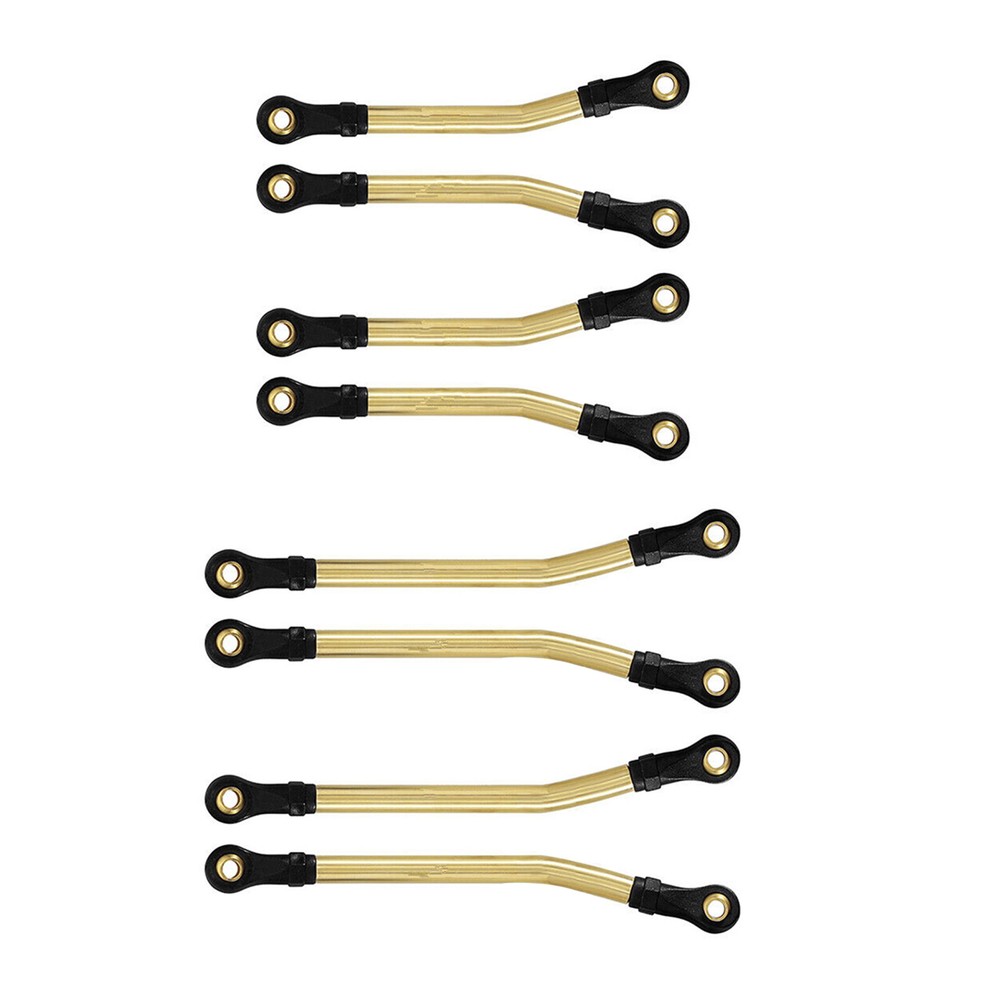 8PCS Brass+Plastic High Clearance Links For Traxxas TRX4M 1/18 RC Car Upgrades