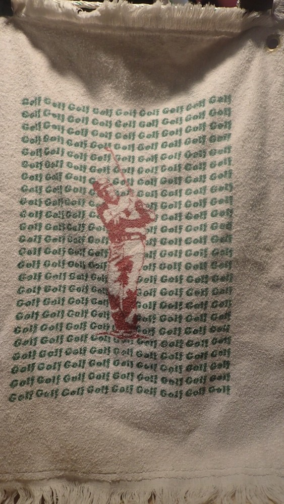 Golf Swing Player Towel for On-Course Performance