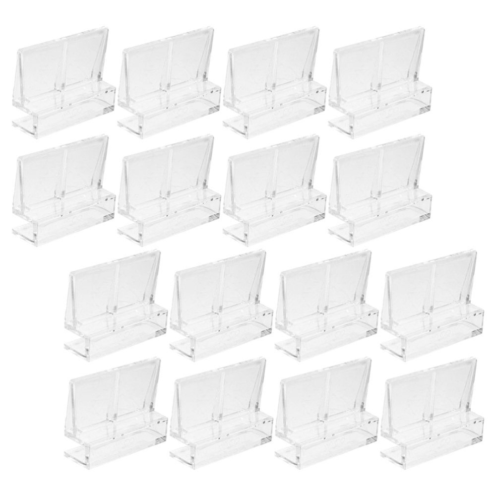 16-Piece Durable Fish Tank Cover Brackets for Aquarium Lid Clips