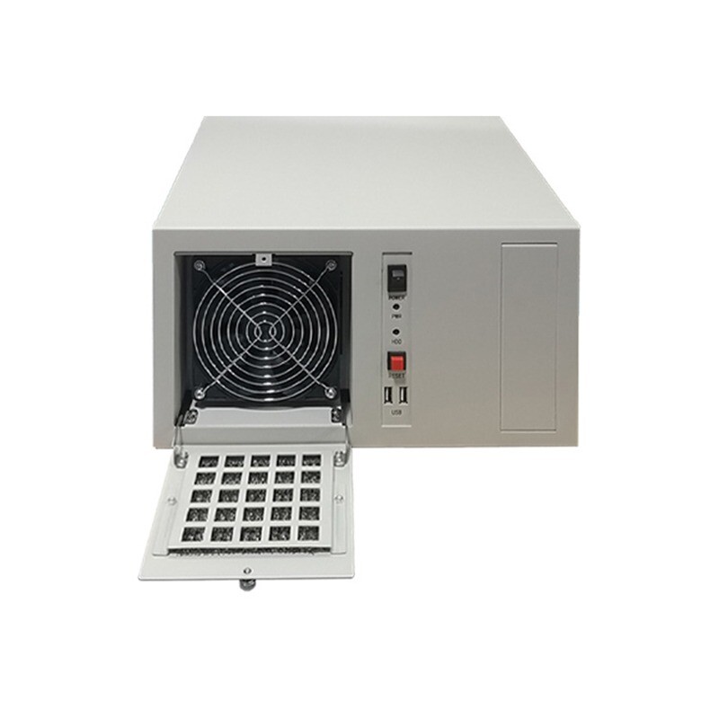 Wall-Mounted 4u Industrial Control Chassis 7-Slot ATX Power Optical Drive Chassi