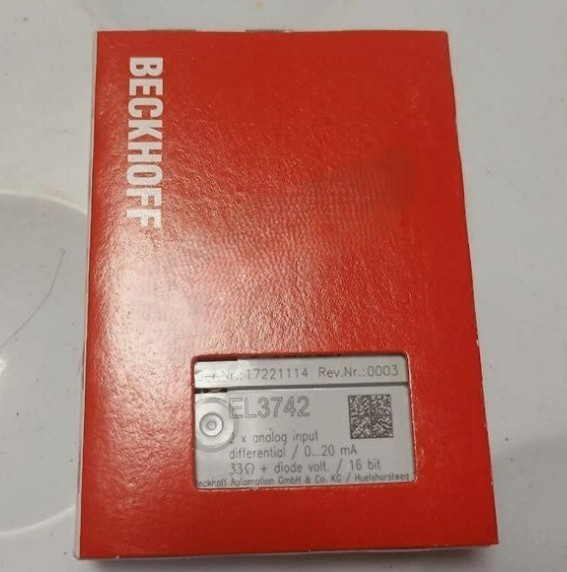 New In Box Beckhoff EL3742 PLC Module EL3742 EL3742 Free shipping