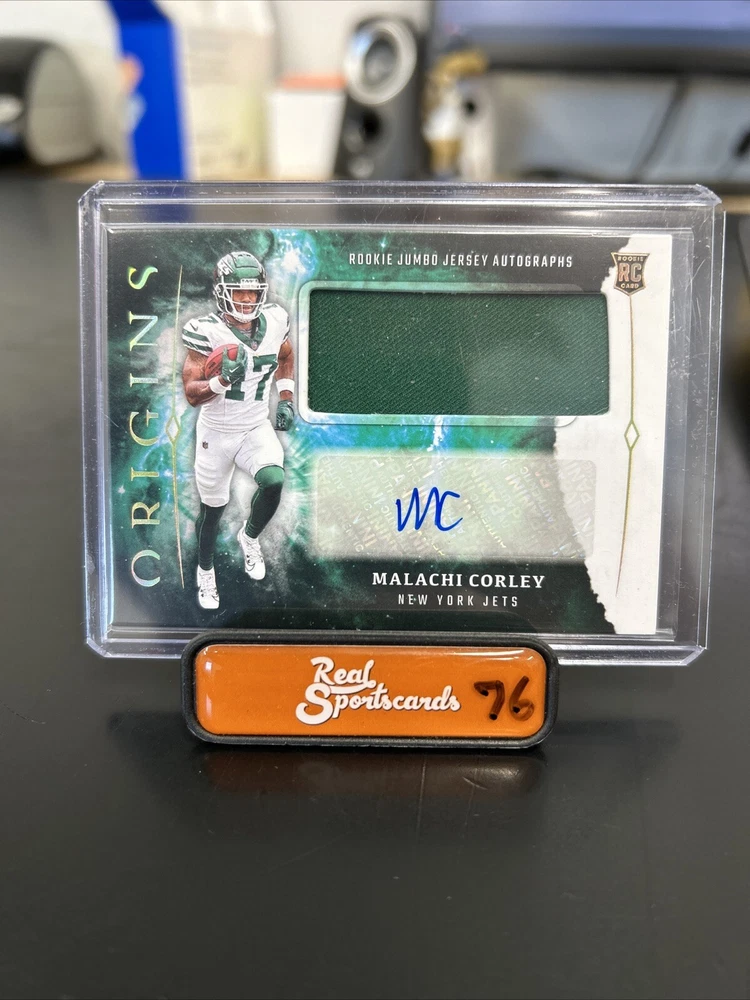 2024 Panini Origins - Rookie Jumbo Jersey Autographs #RJA-MCO Malachi Corley (AU, MEM, RC)