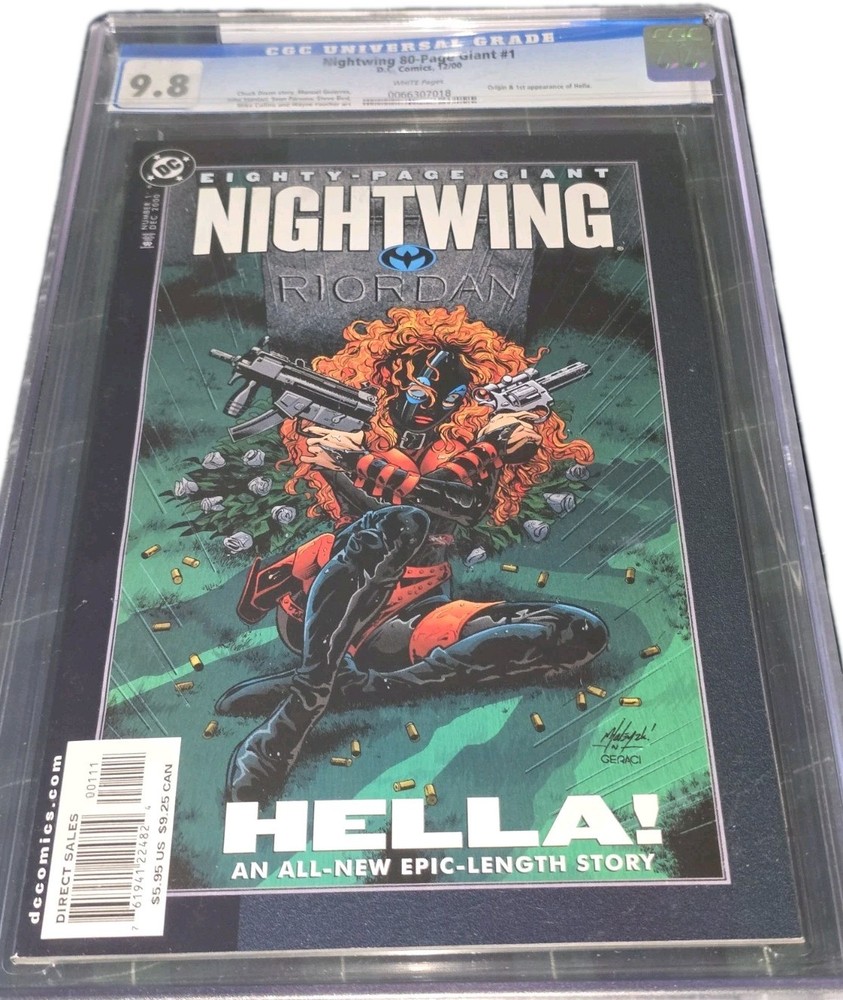 Nightwing #1 CGC 9.8 (2000 DC) Key Issue – 1st Appearance of Hella