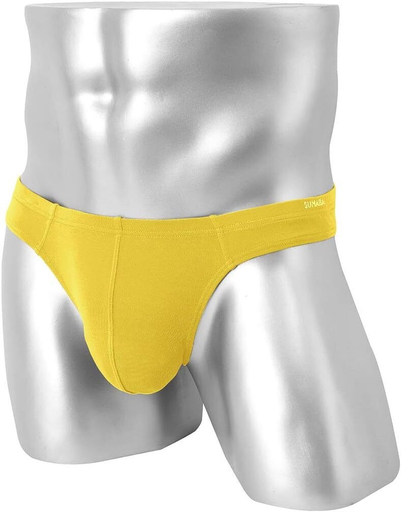 Mens Thong Comfort Fit Bamboo G-String Butt Flaunting Thongs T-Back Underwears