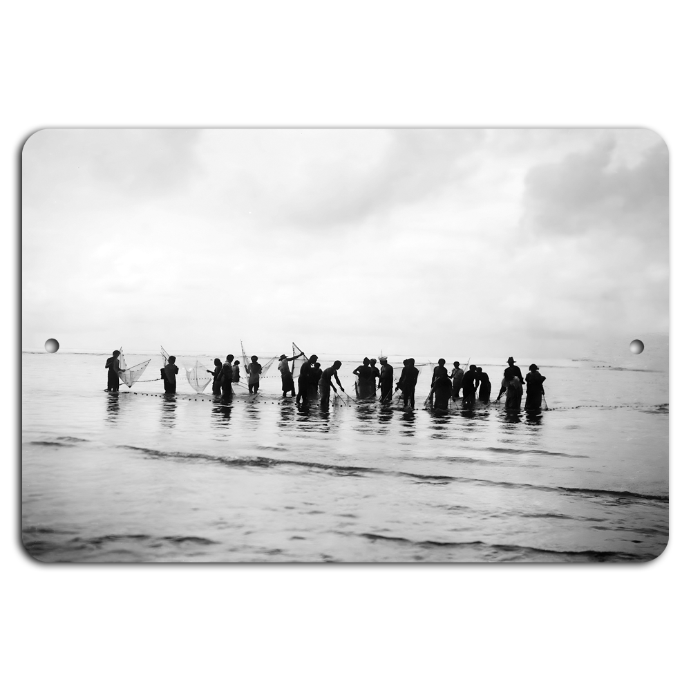 Unity in Tradition: Coastal Fishing Scene