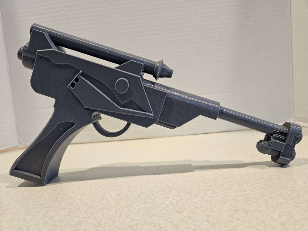 Star Wars DL 18 Blaster 3d Printed Grey 1:1 Replica
